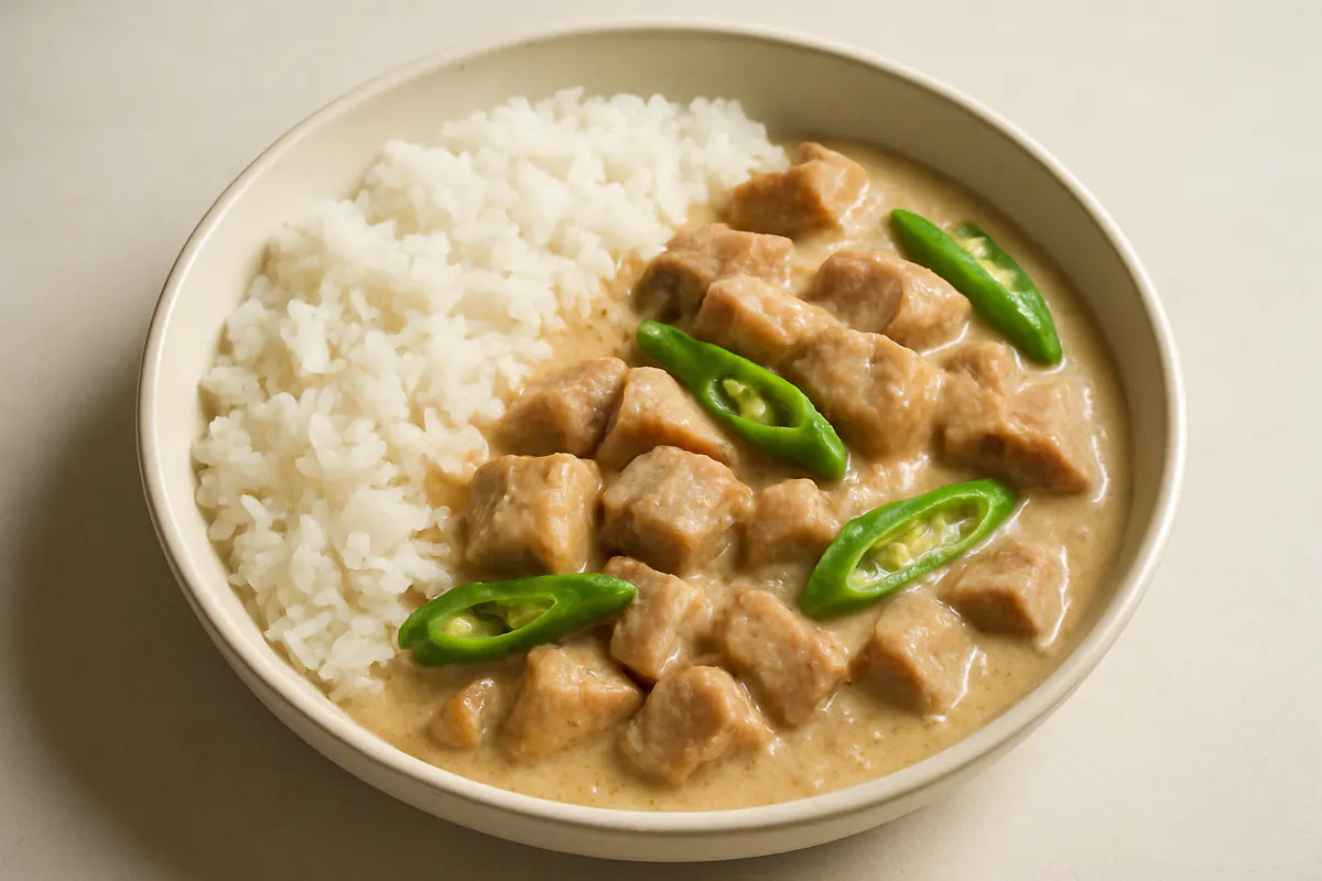 Illustration of Bicol express