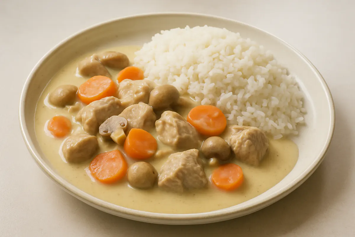 Illustration of Blanquette de veau