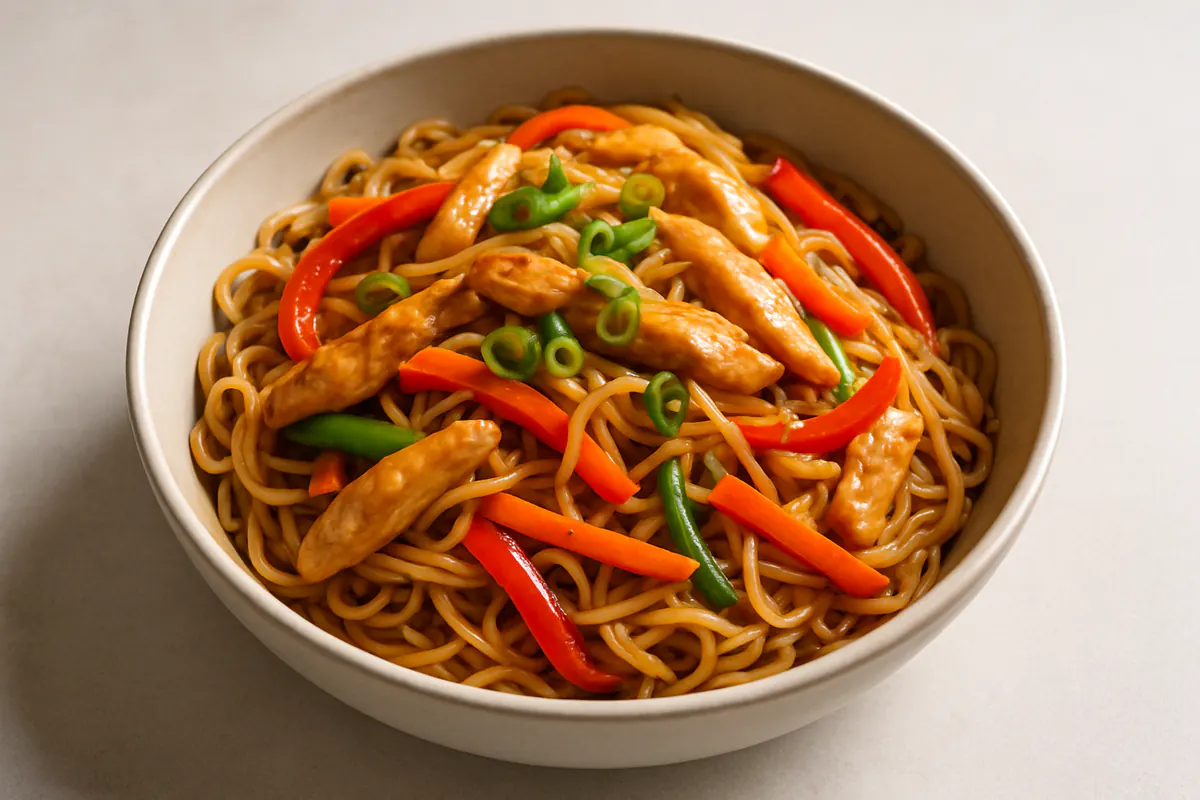 Illustration of Chicken stir fry