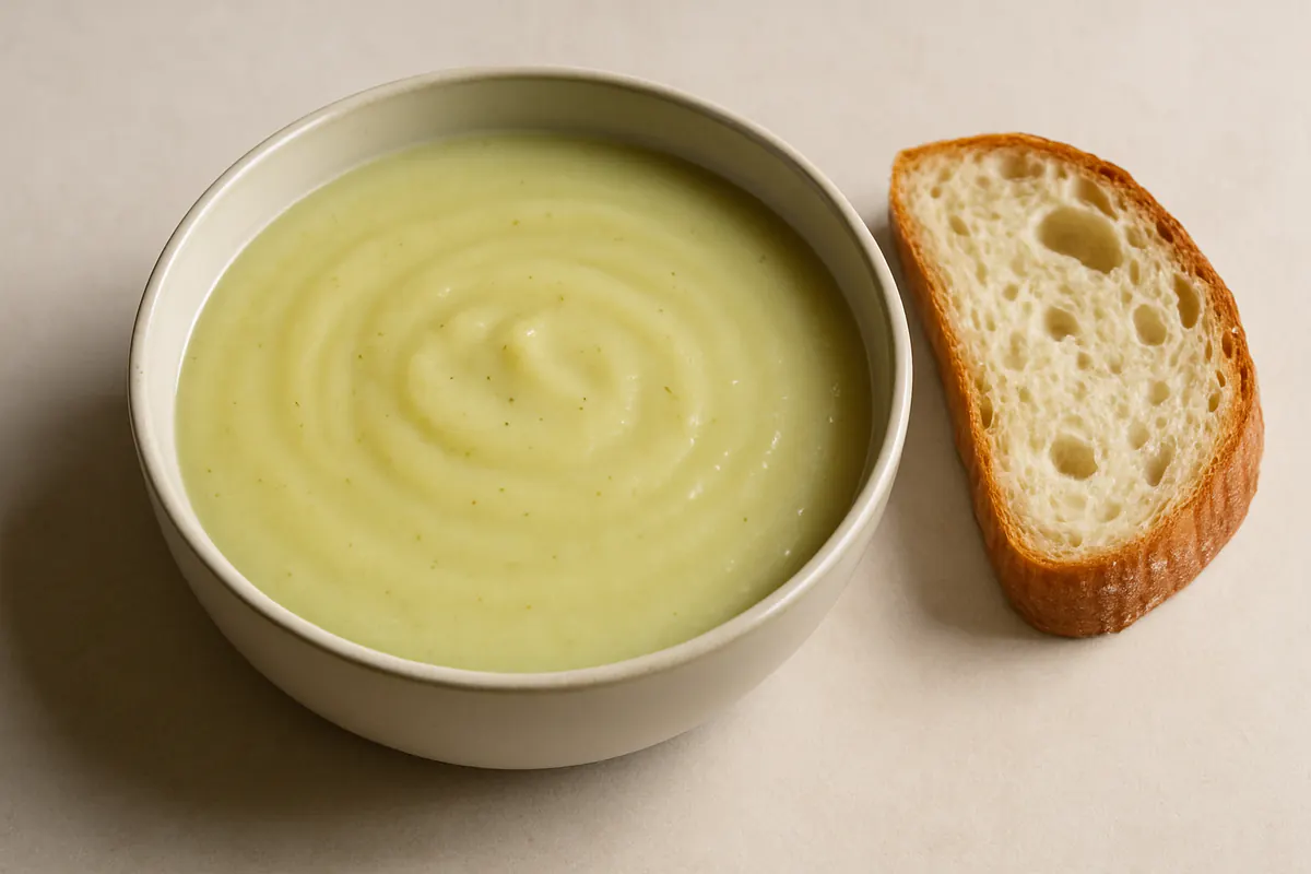 Illustration of Leek and potato soup
