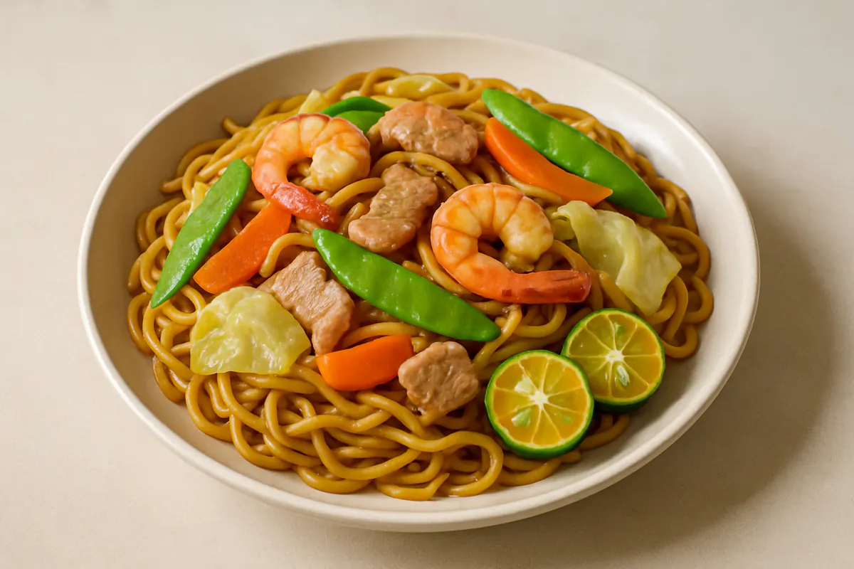 Illustration of Pancit canton