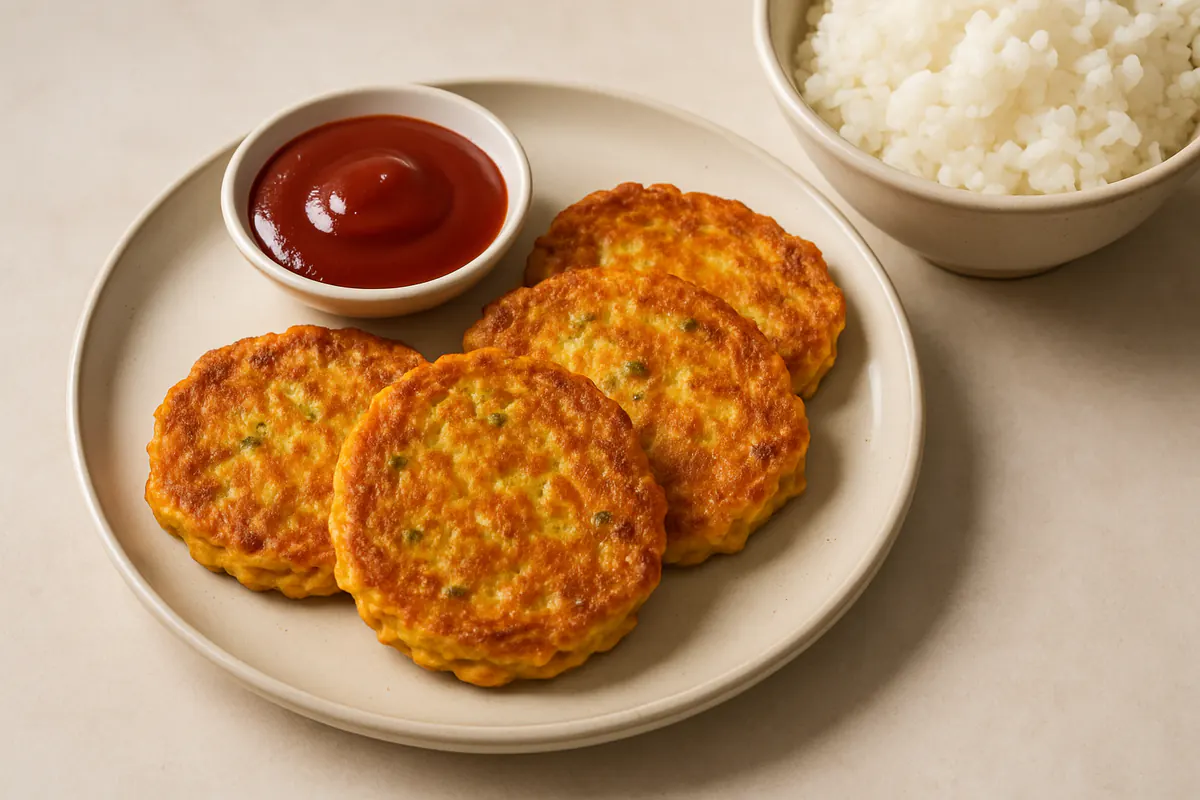 Illustration of Tortang kalabasa