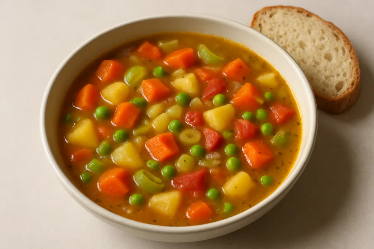 Illustration of Vegetable soup